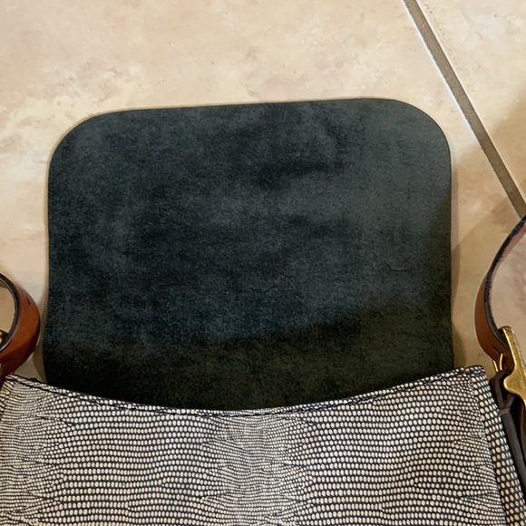 Fossil Harper Small Saddle Leather Crossbody - Picture 12 of 16